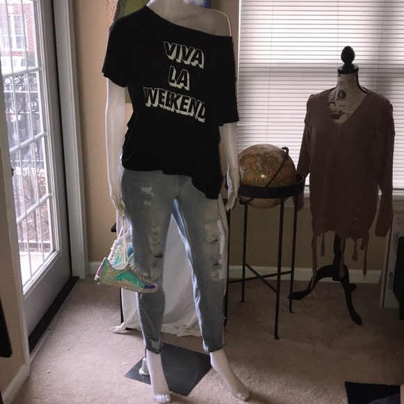 RETROBRAND BY MACY’S VIVA LA WEEKEND T-SHIRT - Picture 2 of 5